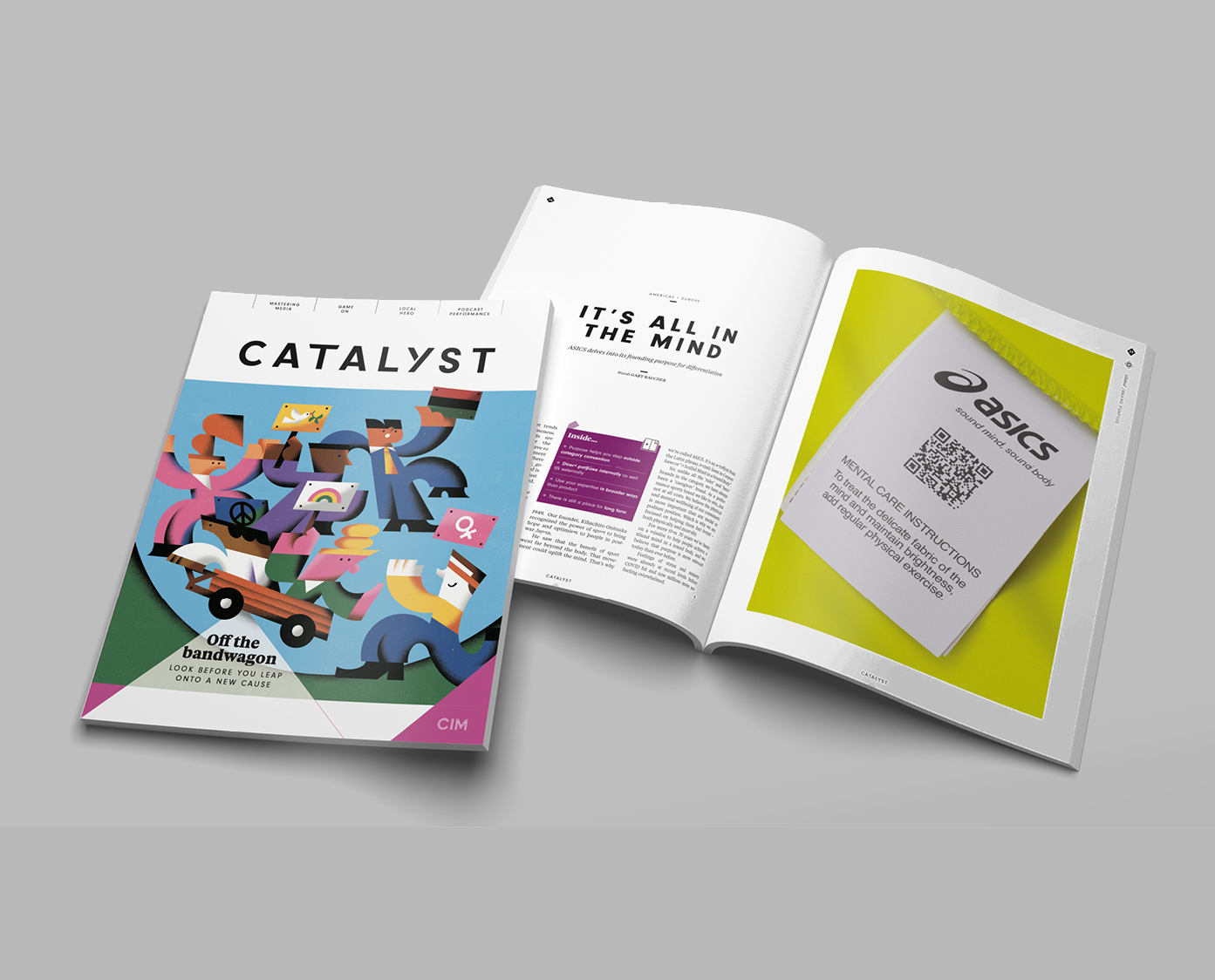 It's all in the mind: ASICS delves into its founding purpose for differentiation